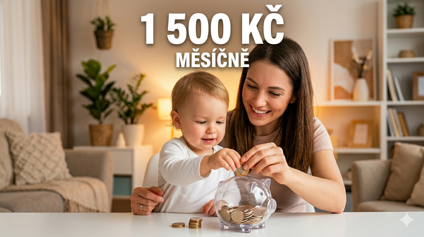 Investování pro děti: Jak 1 500 Kč měsíčně vybuduje vašemu dítěti milion